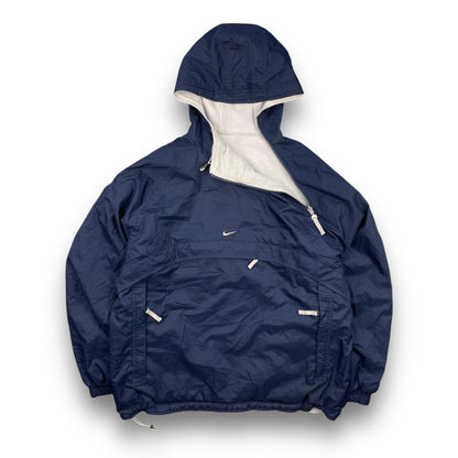 2000's Nike Reversible Asymmetric Zip Fleece Jacket (L) | Default Title, Multicoloured
