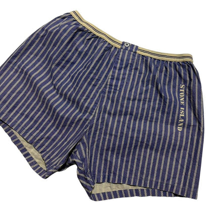 Stone Island 40th Anniversary Striped Shorts