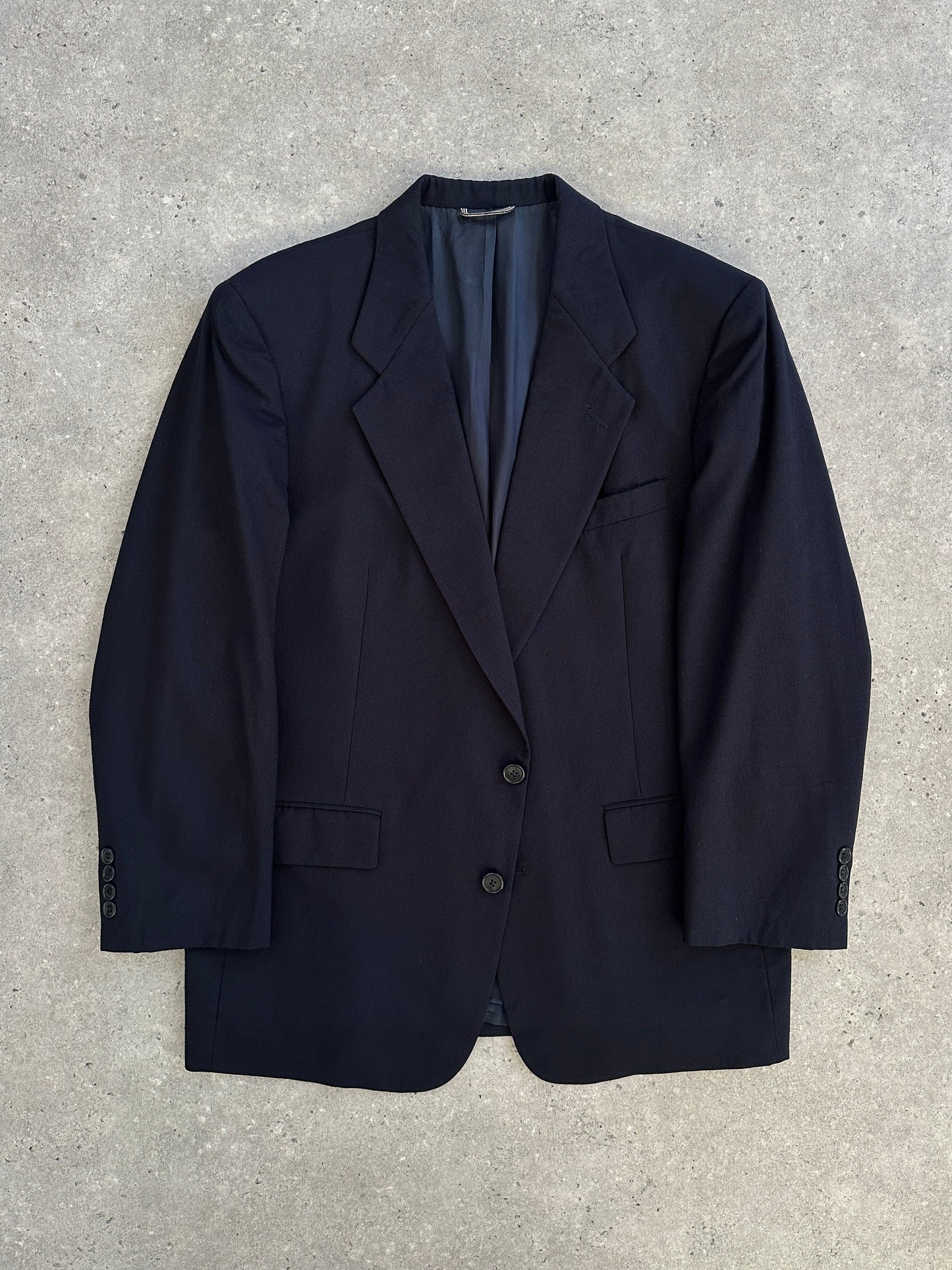 Christian Dior Monsieur 1980s Pure Wool Single Breasted Blazer - 42S/L