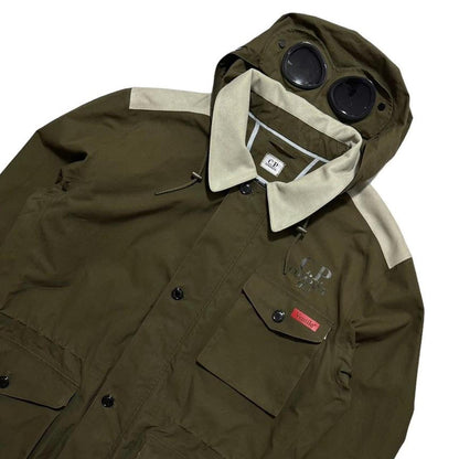 CP Company Khaki Ventile Goggle Jacket