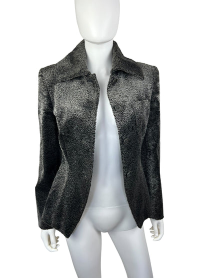 Emporio Armani faux fur jacket | Grey, Grey