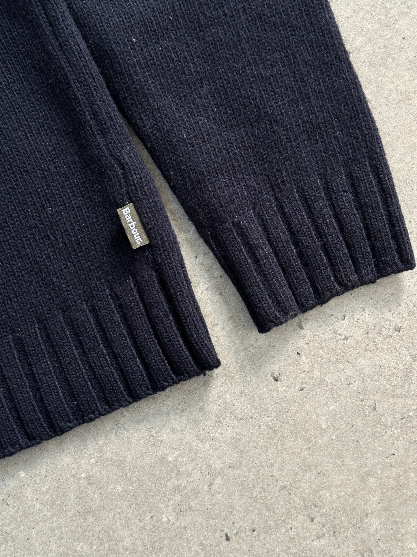 Barbour Pure Wool Roll Neck Jumper - M