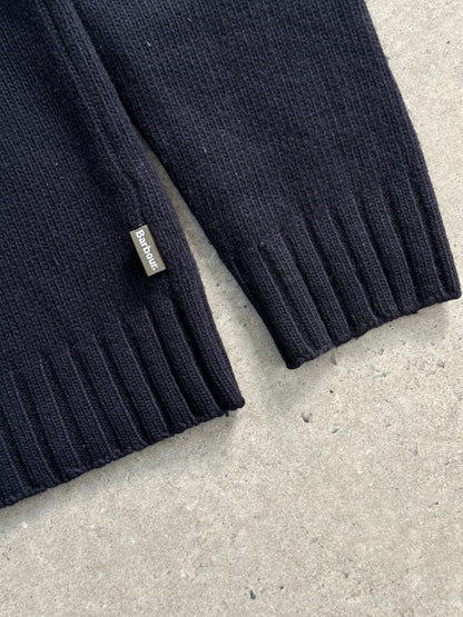 Barbour Pure Wool Roll Neck Jumper - M