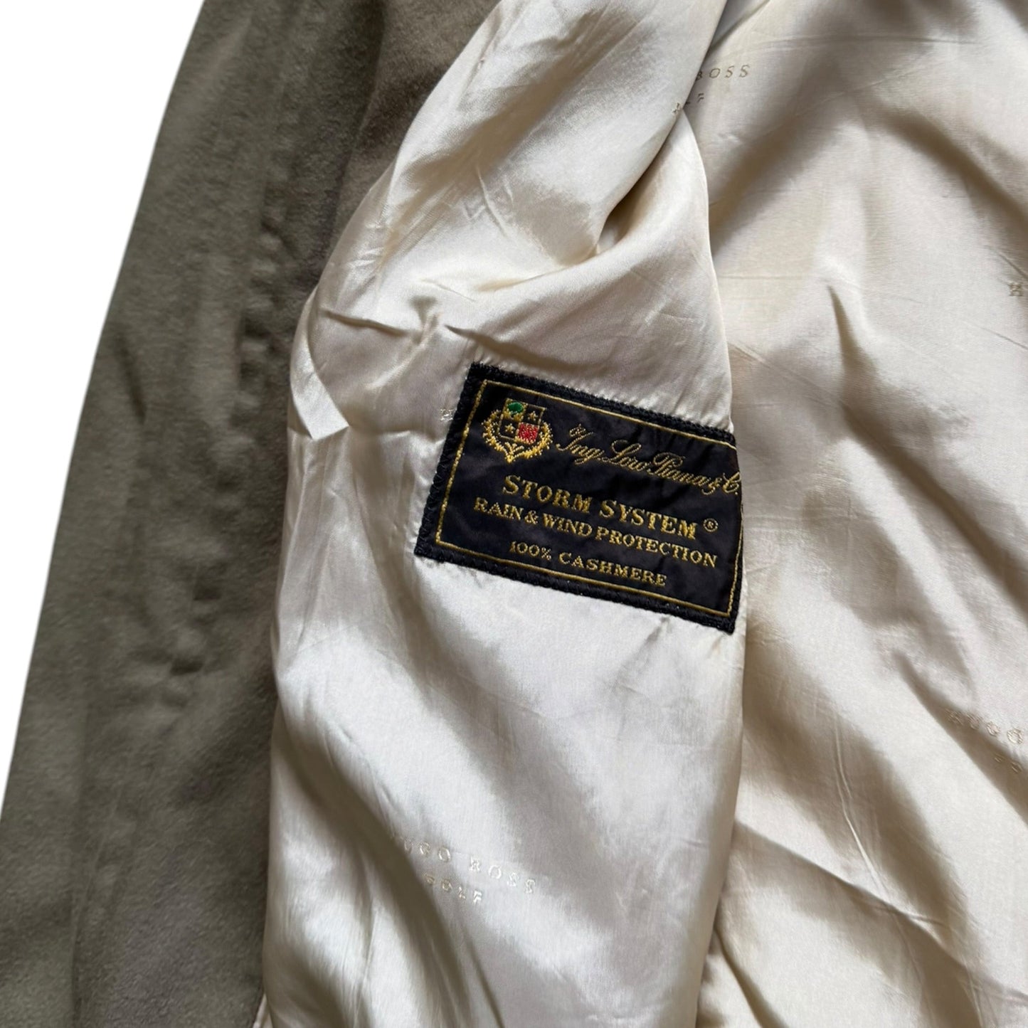 1990's Hugo Boss Loro Piana Cashmere Bomber (L) | Default Title, Red