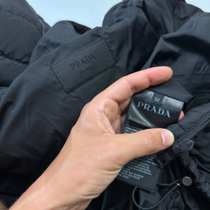 Prada 2018 Laminated Nylon Duck Down Puffer - IT52 (L) | Default Title, Black
