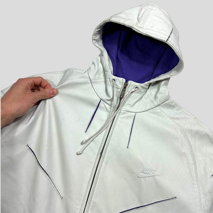 Nike 2007 Tony Spackman Articulated Slice Leather Jacket - L | Default Title, Purple