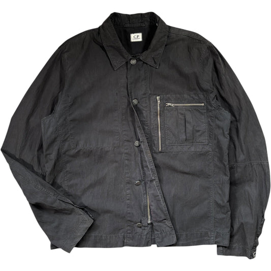 CP Company 2007 Overshirt Shacket L | Large, Black