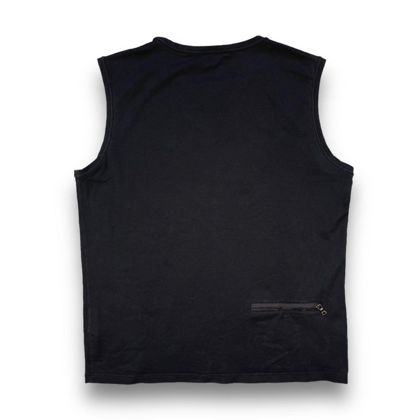 Early 2000's Prada Sport Stash Pocket Vest (L) | Default Title, Black