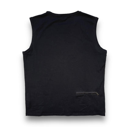 Early 2000's Prada Sport Stash Pocket Vest (L) | Default Title, Black