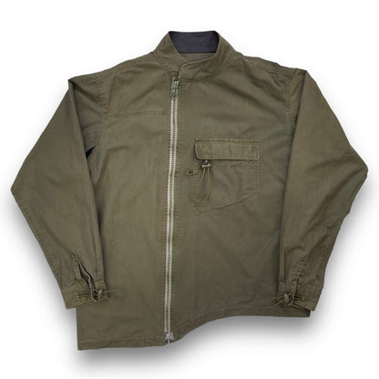 AW99/00 Maharishi Asymmetric Curved Hem Jacket (L) | Default Title, Green