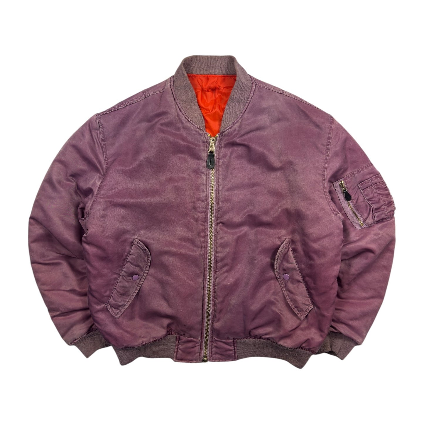 Alpha Industries Purple MA-1 Flight Jacket