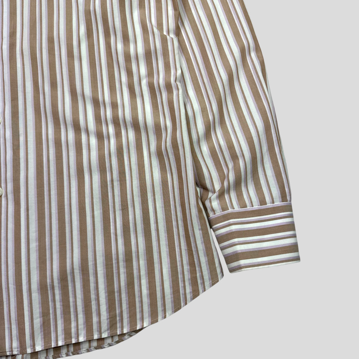 Prada 00’s Candy Striped Shirt - M | 39, Multicoloured