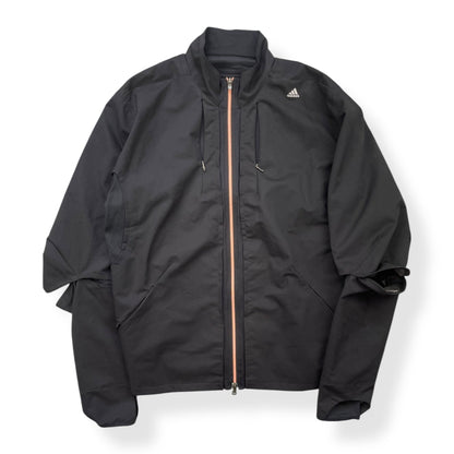 2003 Adidas Articulated Climacool Stash Pocket Jacket (L) | Default Title, Black