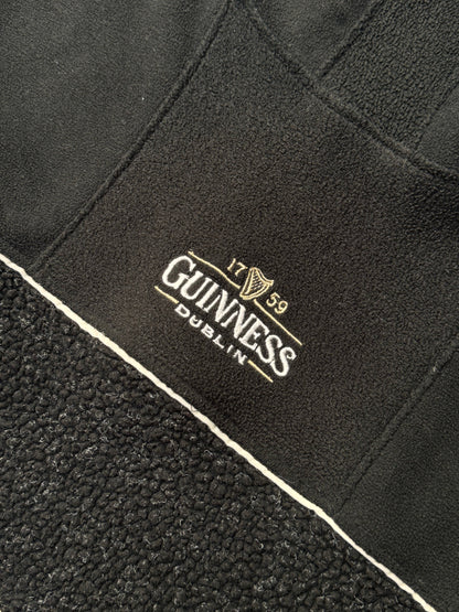 VT Rework: Guinness Fleece Panelled Logo Hoodie