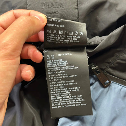 Prada Milano 2018 Laminated Nylon Padded Jacket - IT56 (XL)