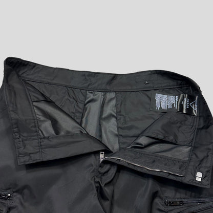 Prada 2023 Re-nylon Plaque Logo Bermuda Cargo Shorts - L