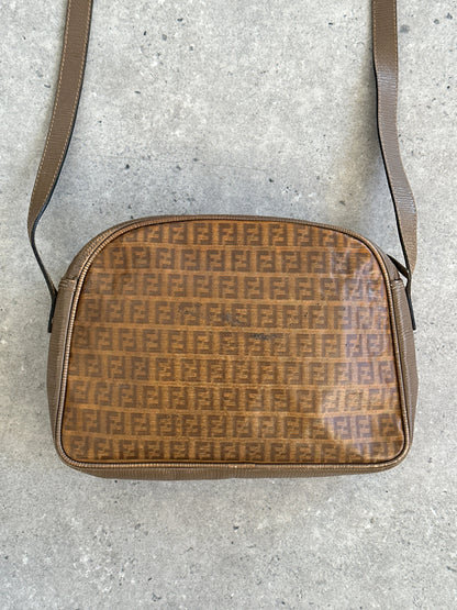 Fendi 1980s FF Monogram Crossbody Bag