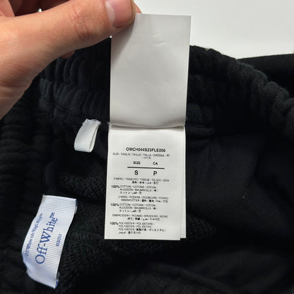 Off-white by Virgil Abloh 2013 Body Stitch Heavy Cotton Joggers - S (M) | Black