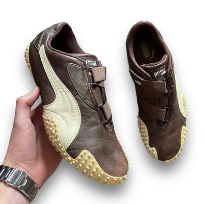 2003 Puma Mostro Leather Brown/Cream (UK8) | Default Title, Brown