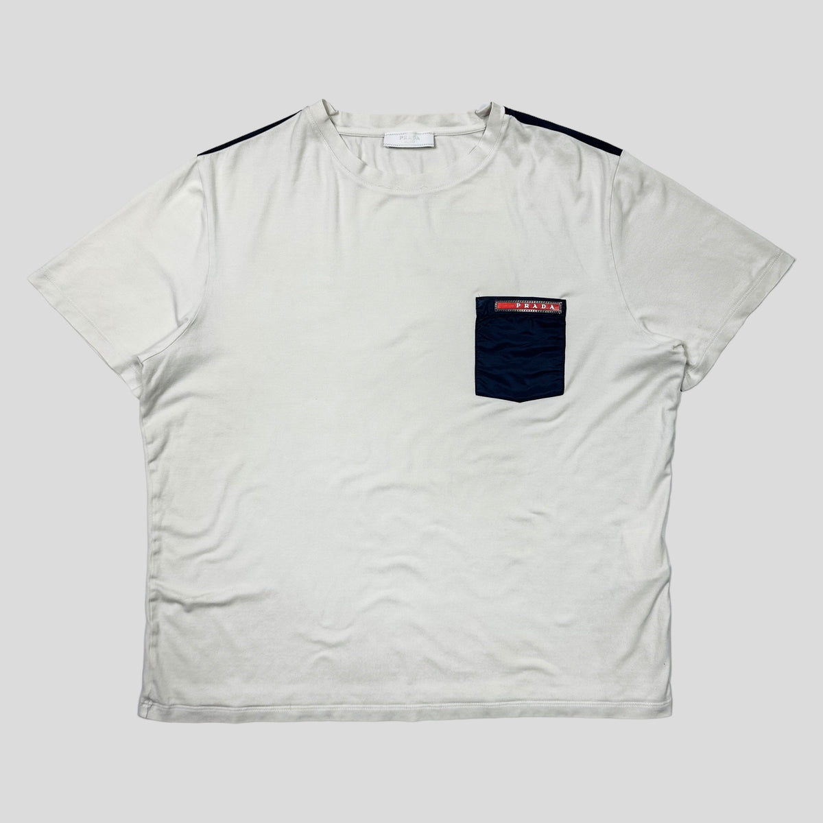 Prada Milano 2017 Nylon Pocket T-shirt - M/L | Large, Multicoloured