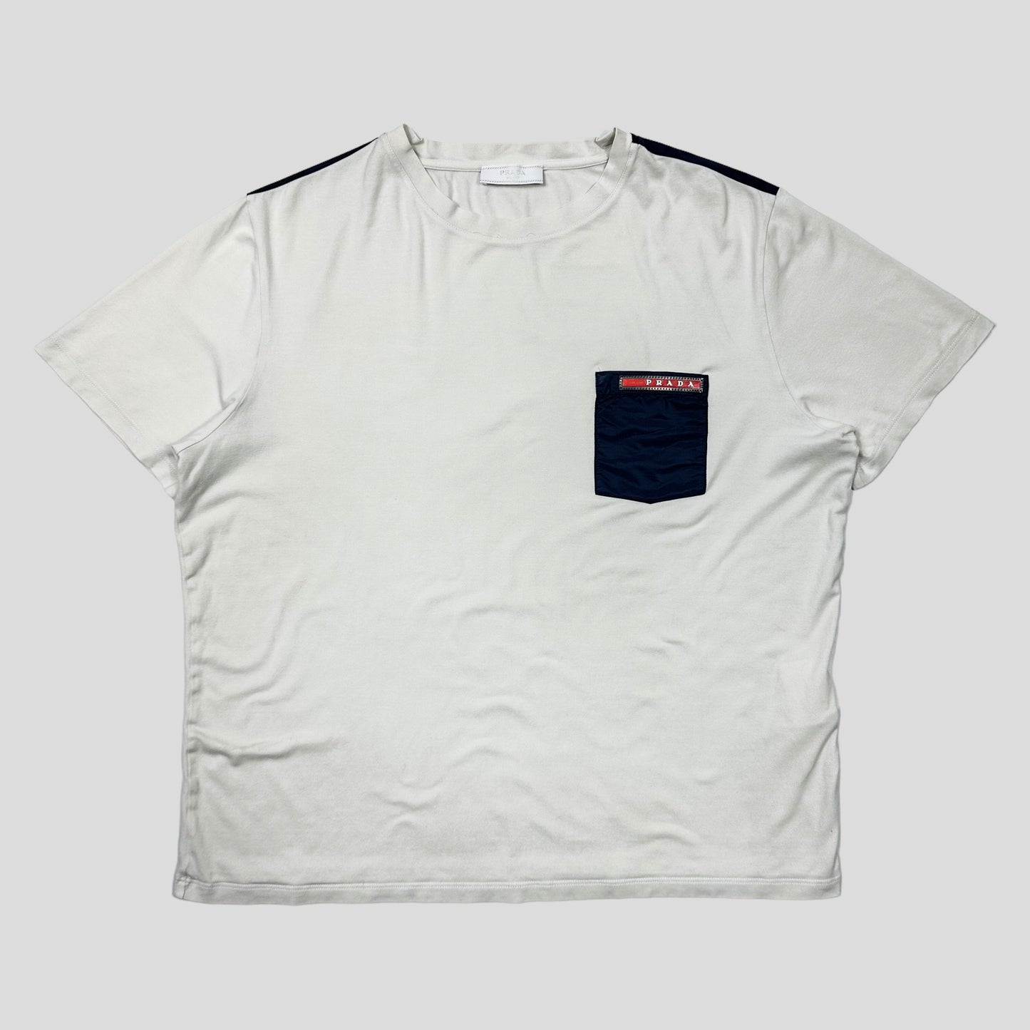 Prada Milano 2017 Nylon Pocket T-shirt - M/L | Default Title, Multicoloured