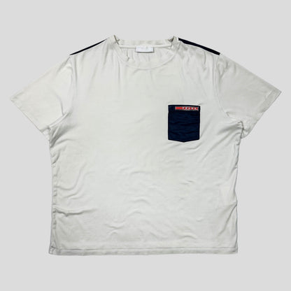 Prada Milano 2017 Nylon Pocket T-shirt - M/L | Default Title, Multicoloured