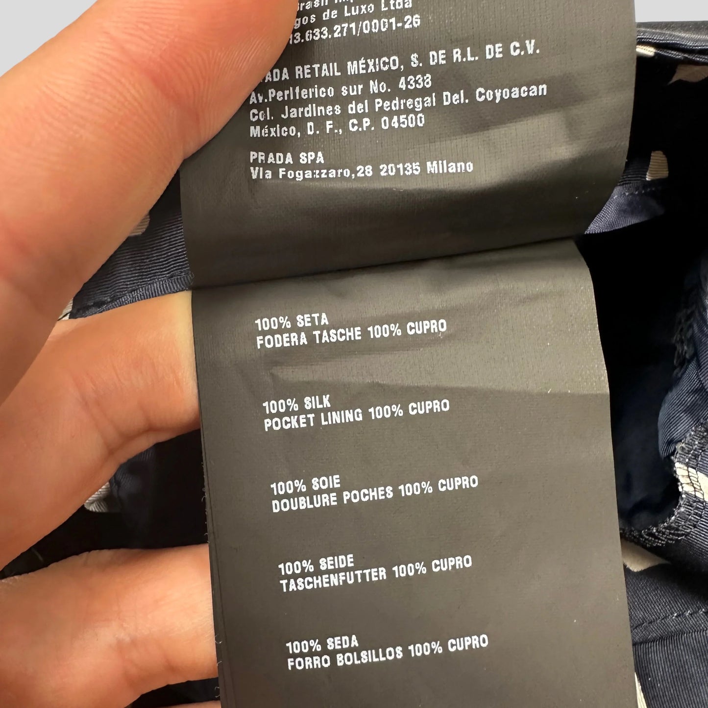 Prada Milano 2013 Silk Geometric Trousers - IT38 (UK8)