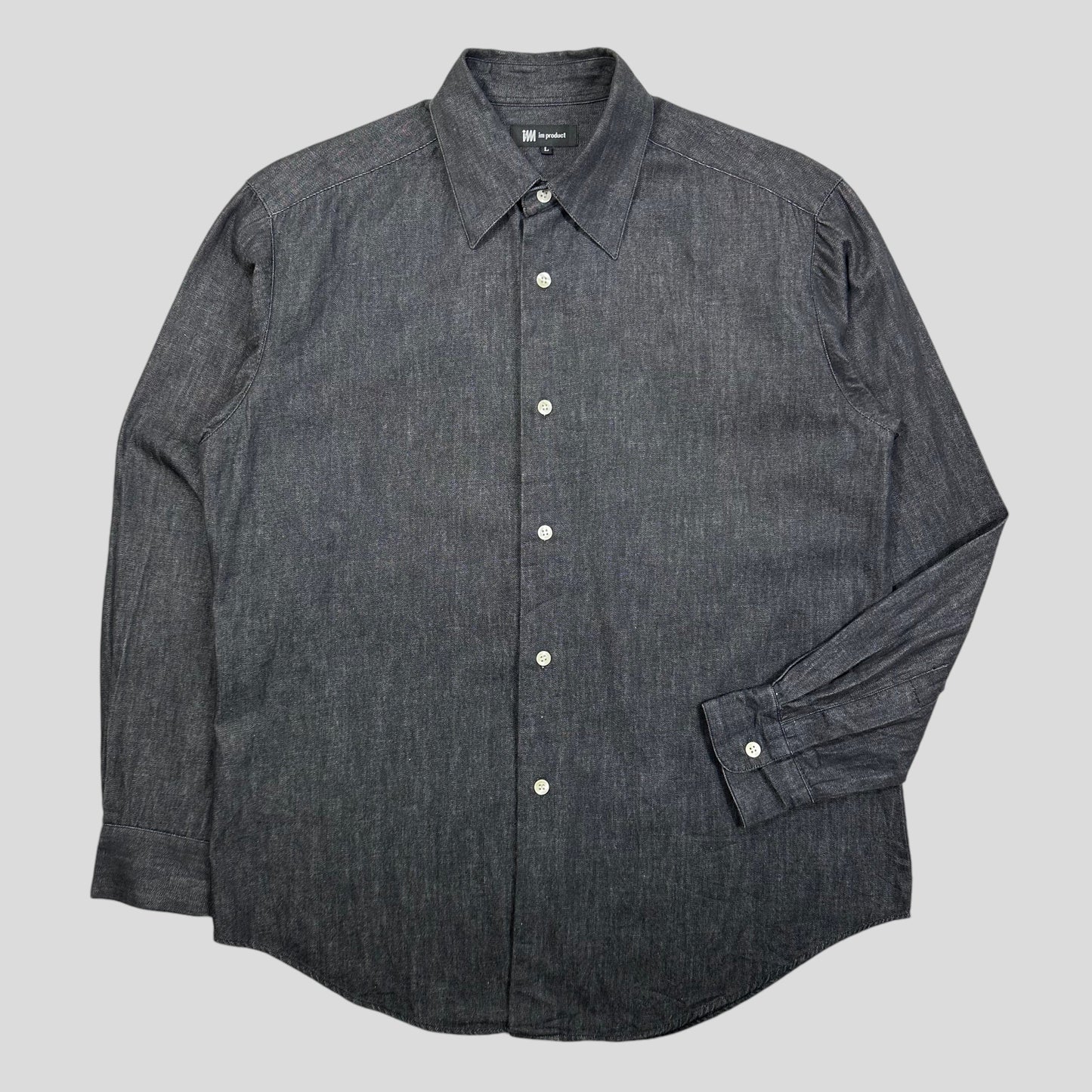 Issey Miyake 00’s Denim Cotton Longsleeve Shirt - M/L