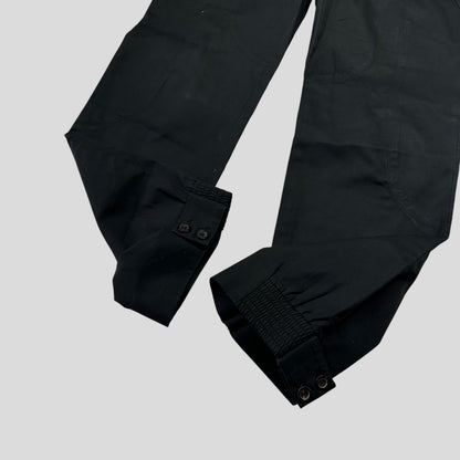 Gucci by Tom Ford 2002 Panelled Black Smart Trousers - IT40 | Default Title, Black