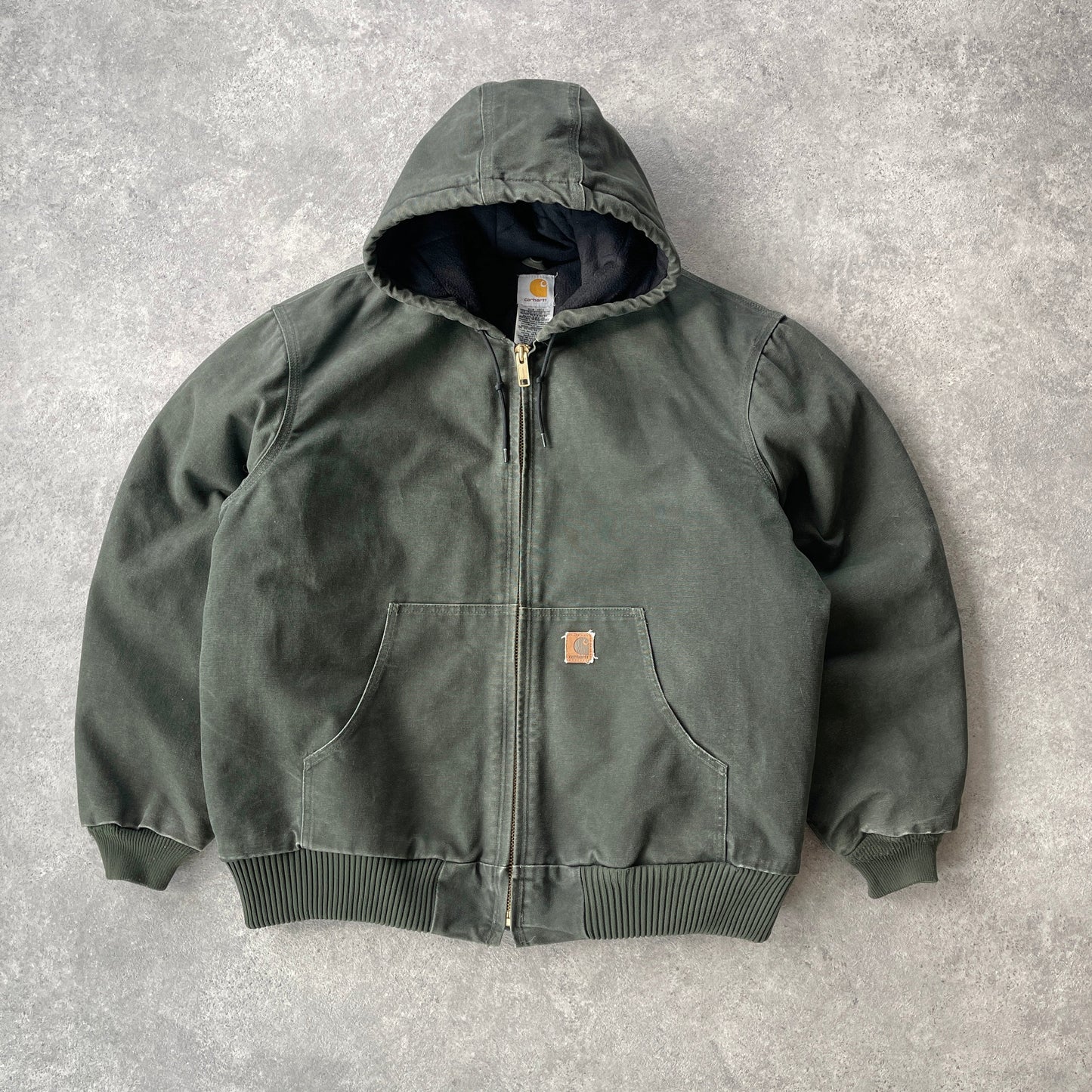 Carhartt 2008 J130 Active heavyweight hooded jacket (XL)