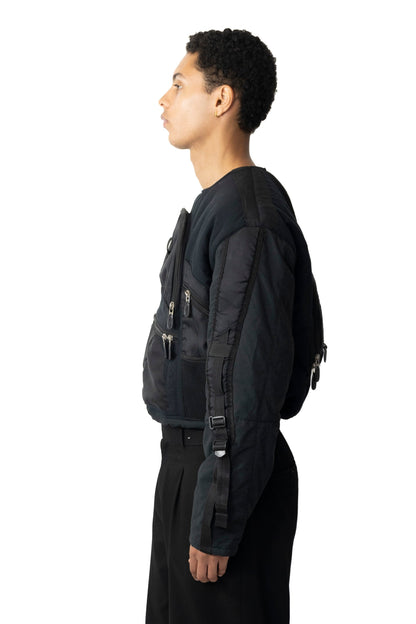 VT Rework: Oakley Side Zip Multi Pockets Technical Cropped Jacket