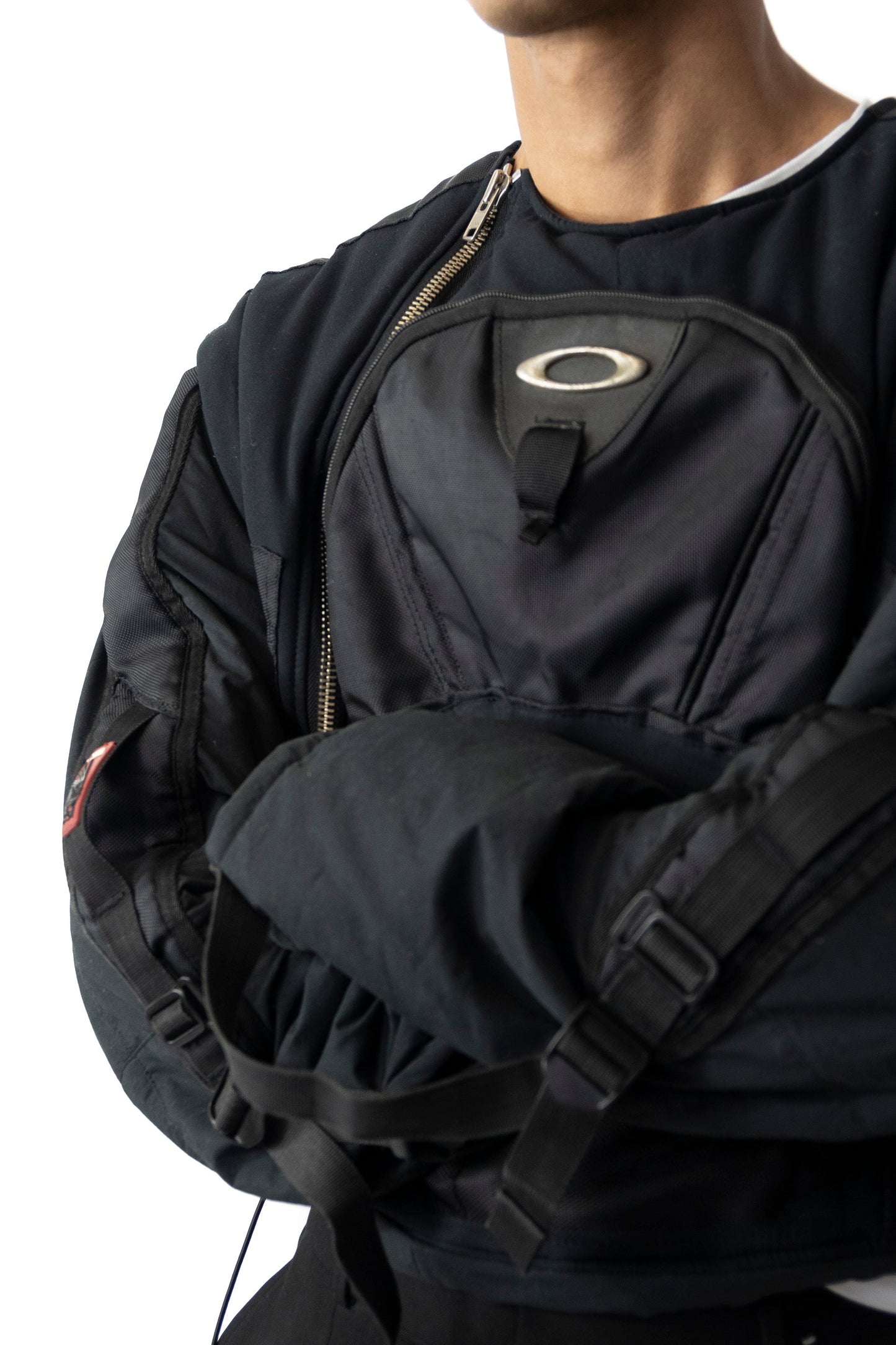 VT Rework: Oakley Side Zip Multi Pockets Technical Cropped Jacket