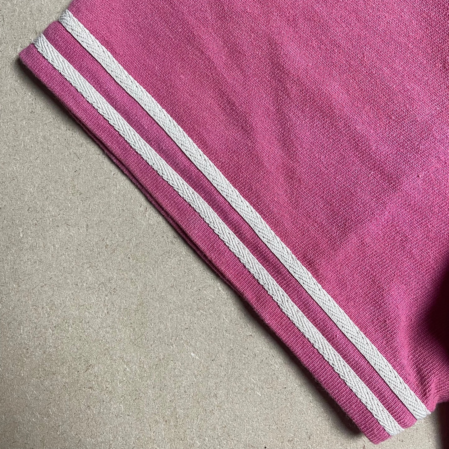 S/S 1988 Pink Rubber Concise Compass Logo T-shirt