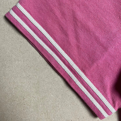 S/S 1988 Pink Rubber Concise Compass Logo T-shirt