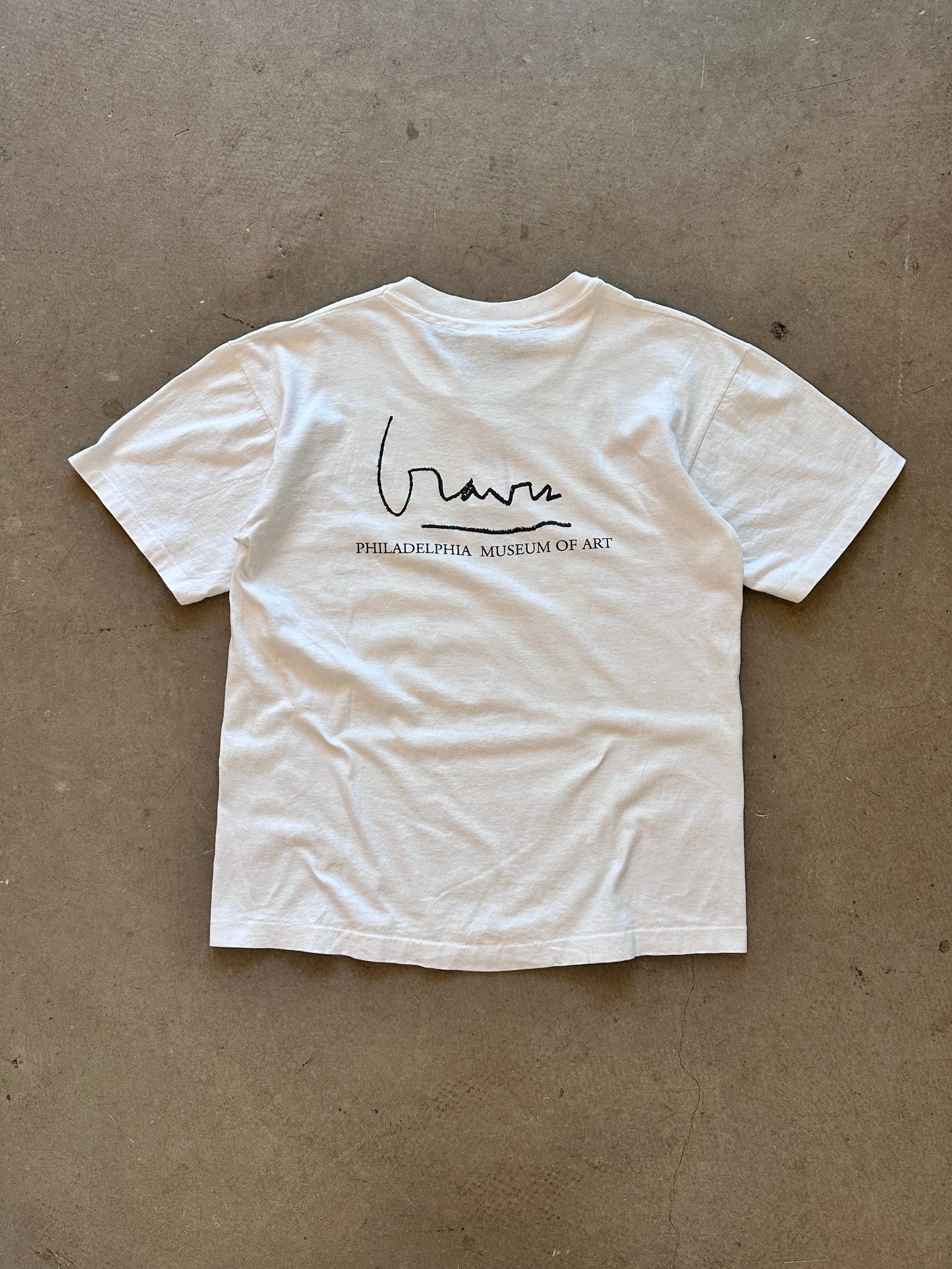 1995 Philadephia Museum of Art T-Shirt - M | White, Red