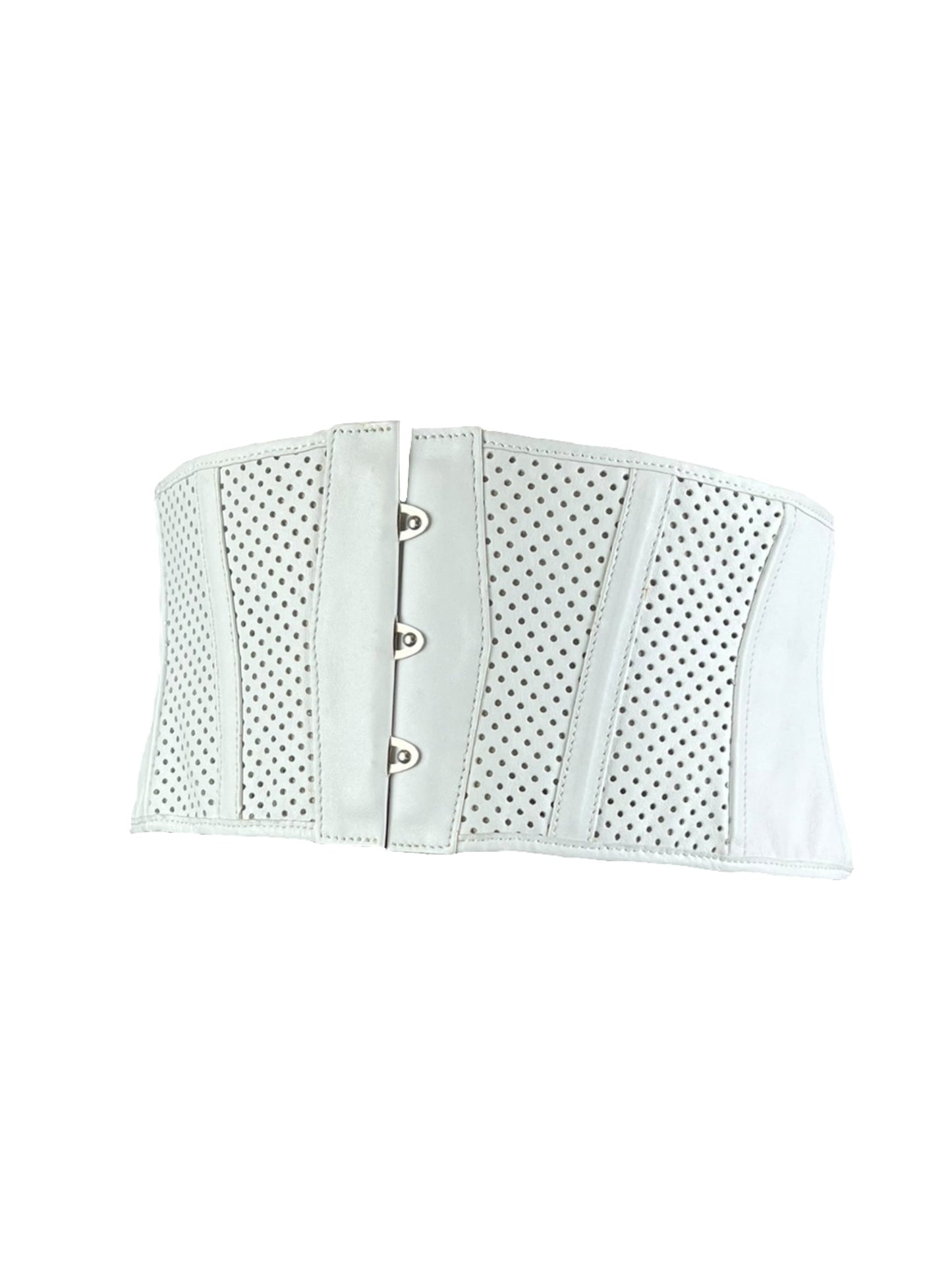 Jean Paul Gaultier S/S 2012 perforated corset