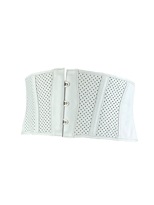 Jean Paul Gaultier S/S 2012 perforated corset