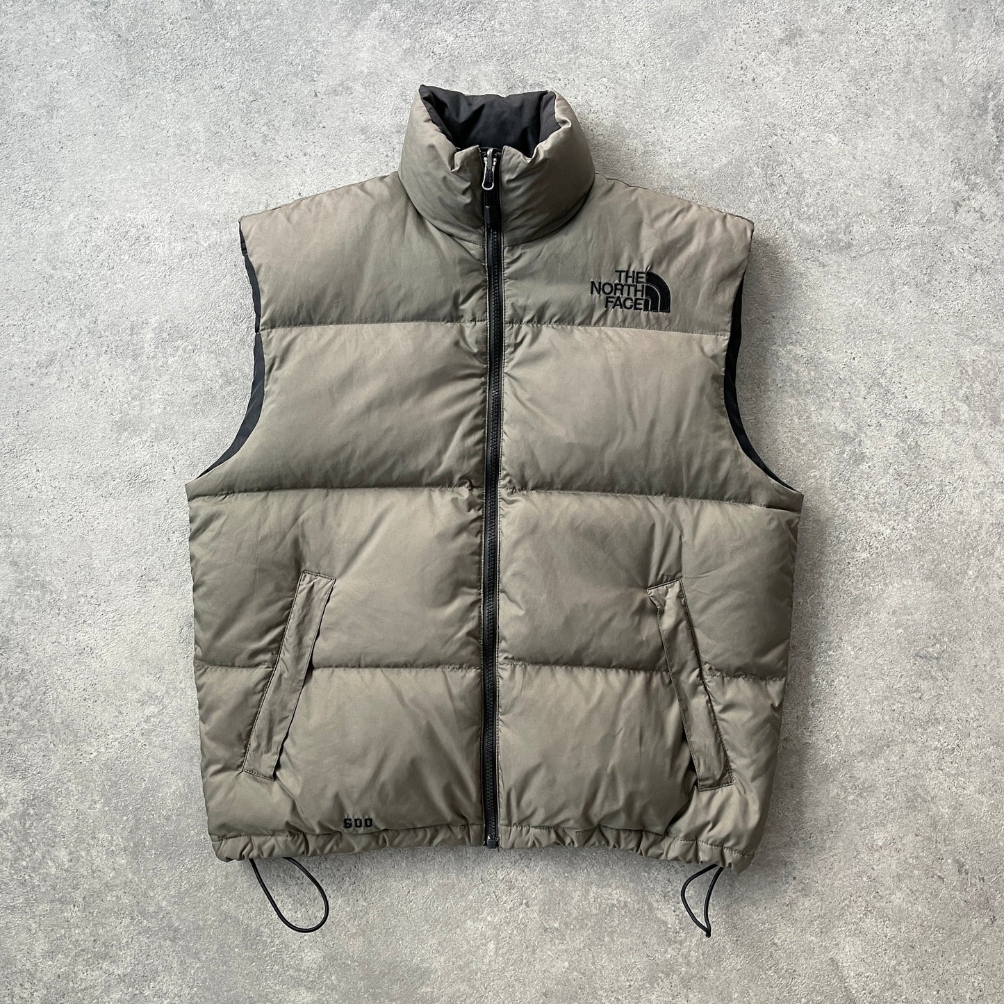 The North Face Nuptse 600 down puffer gilet (M)