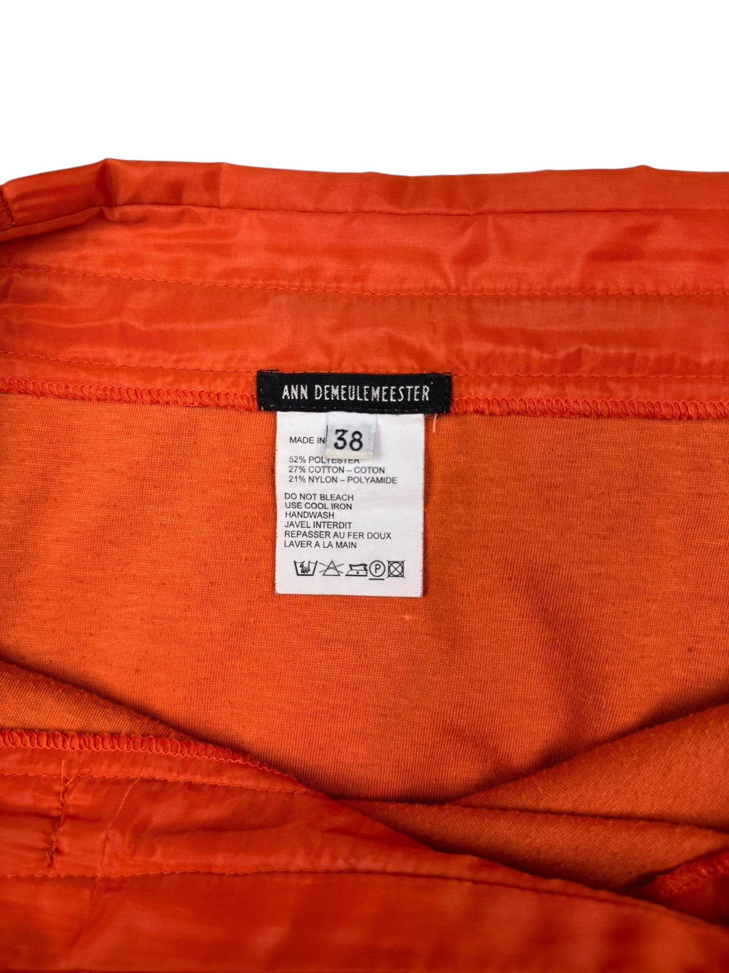 Ann Demeulemeester F/W 2000 parachute skirt