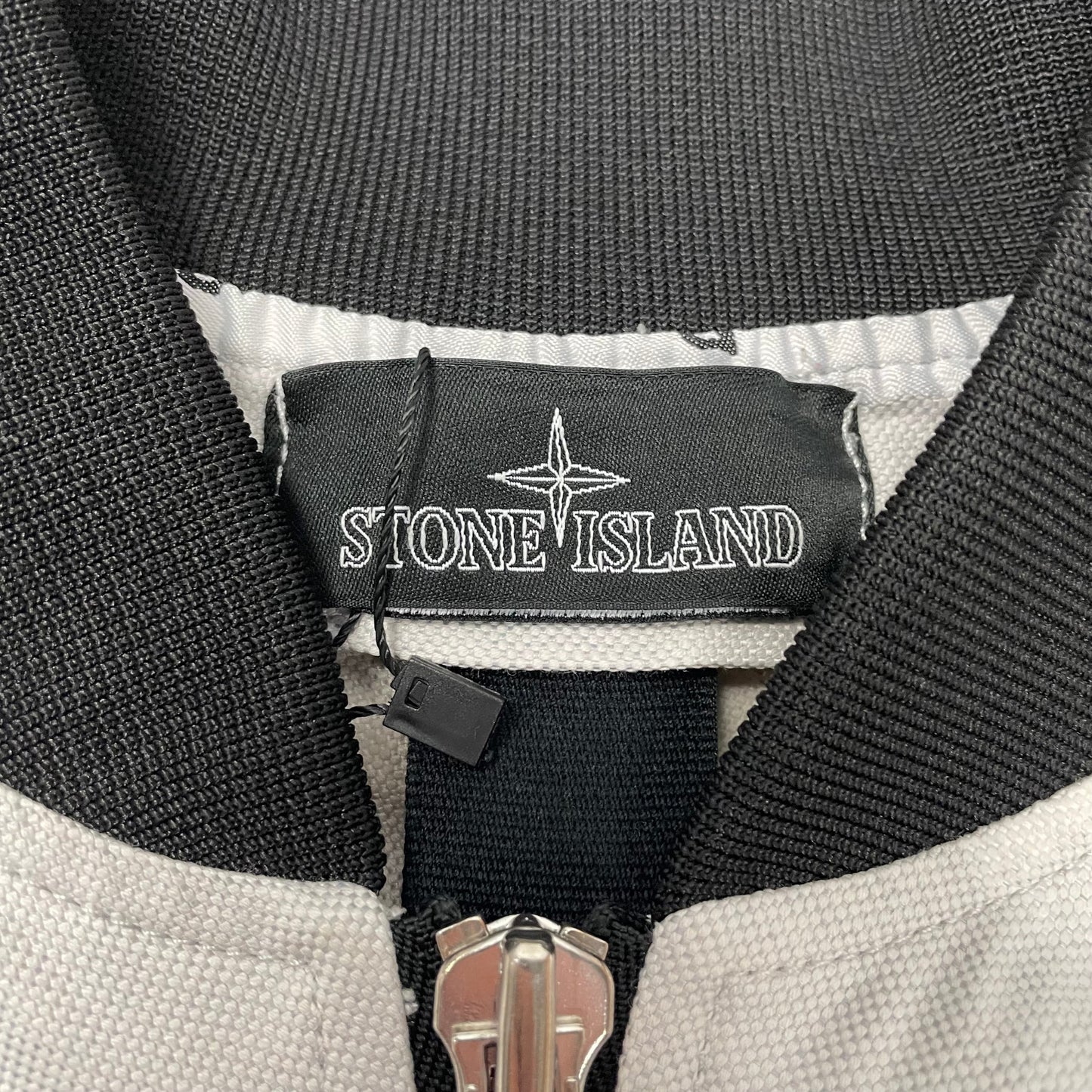 Stone Island Shadow Project DPM Chine Jacquard Bomber, Size Medium | O/S, White