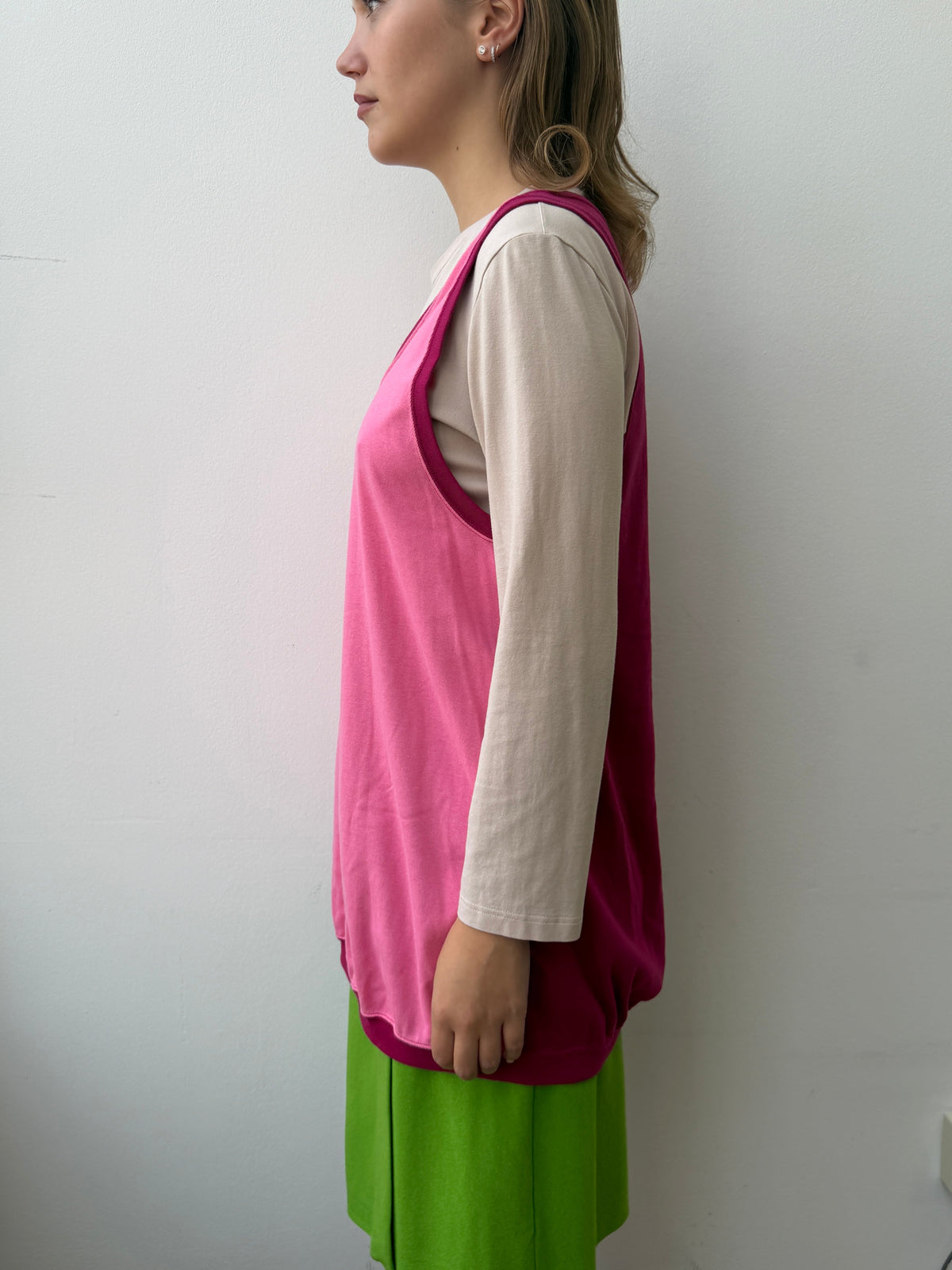 Comme des Garçons Ganryu Pink Tank Top | Small, Pink