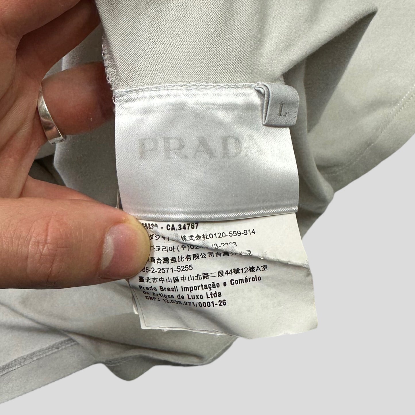 Prada Milano 2017 Nylon Pocket T-shirt - M/L | Default Title, Multicoloured