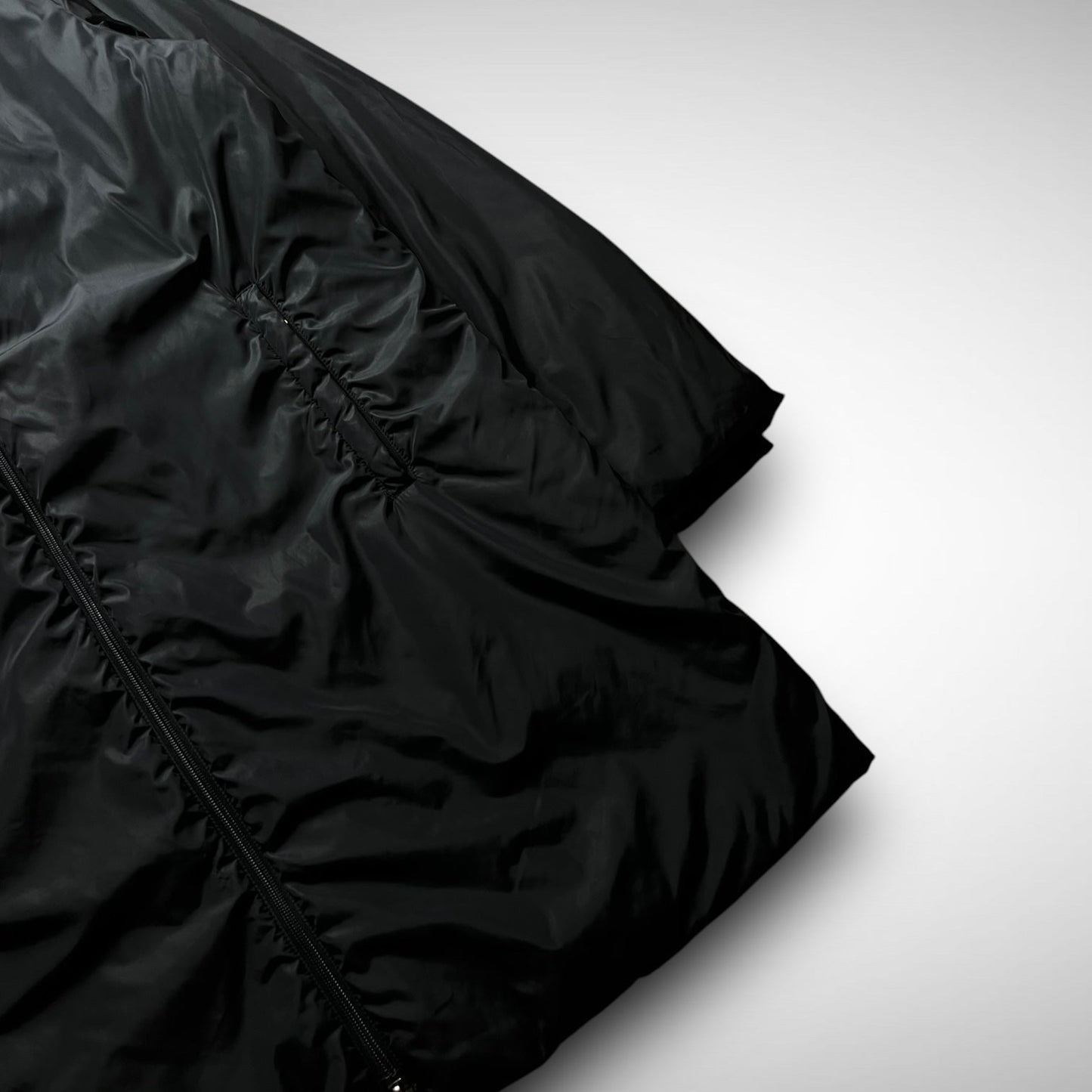 Prada Padded Nylon Overcoat (2000s)