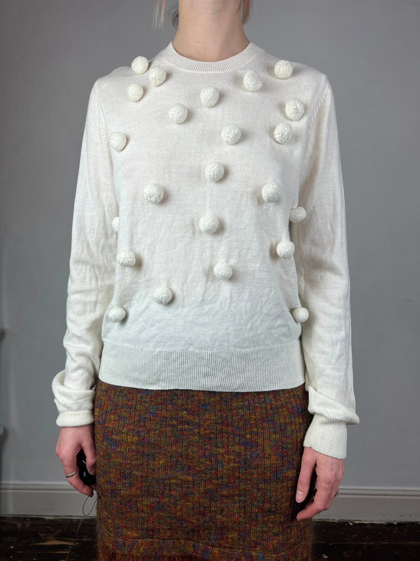 Comme des Garçons 2018 Pom Pom jumper