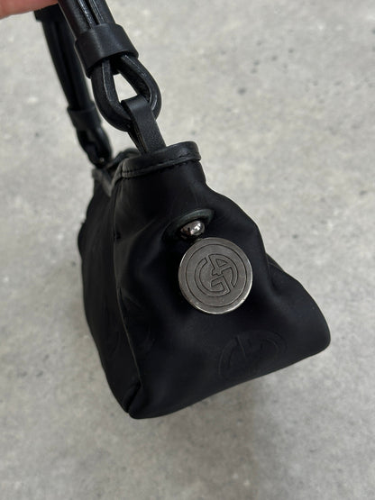 Giorgio Armani 2000s GA Monogram Baguette Bag