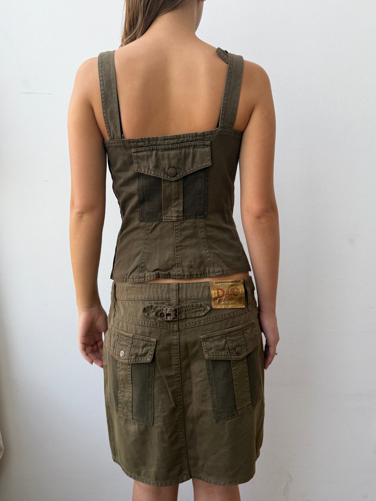 Dolce&Gabbana SS03 Technical Set | W42, Olive