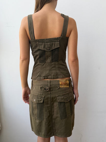 Dolce&Gabbana SS03 Technical Set | W42, Olive