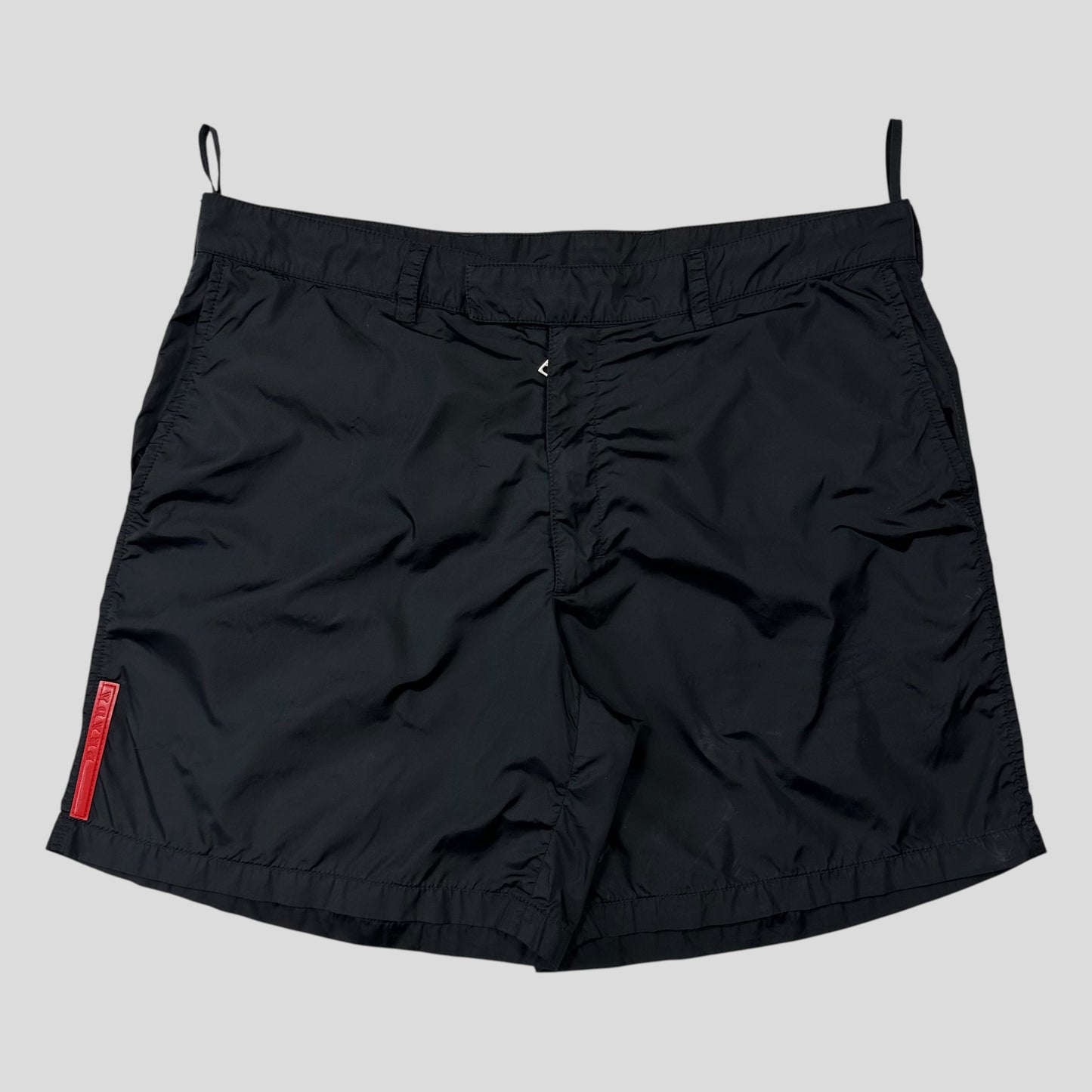 Prada Sport SS99 Black Nylon Shorts - IT50 (33)