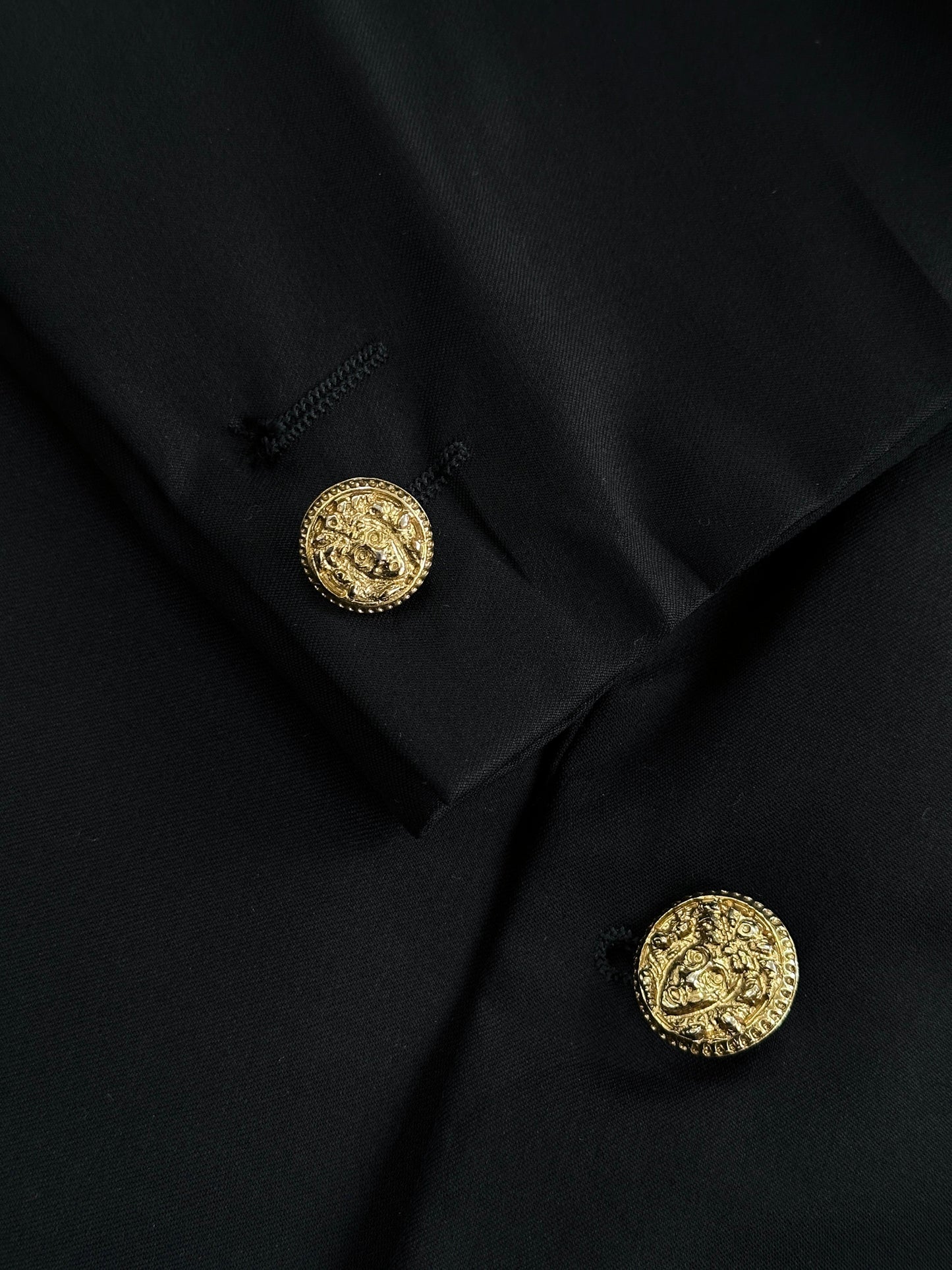 Gianni Versace Bespoke Button Pure Wool Single Button Blazer - 48R/XXL