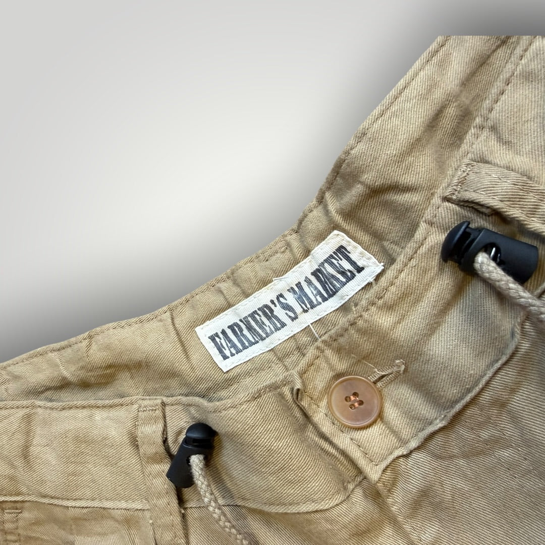 Farmers Market by Anglan Balloon Shorts L | O/S, Beige
